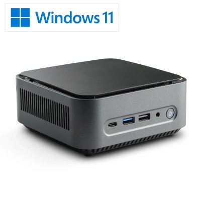 CSL COMPUTER Mini PC CSL Narrow Box Core i3 8 Go RAM 1000 Go M.2 SSD Windows 11 Famille 