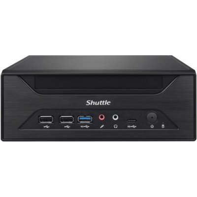 SHUTTLE Mini PC Intel XPC Slim 3L XH610 Intel Pentium USB HDMI Win 10 Noir
