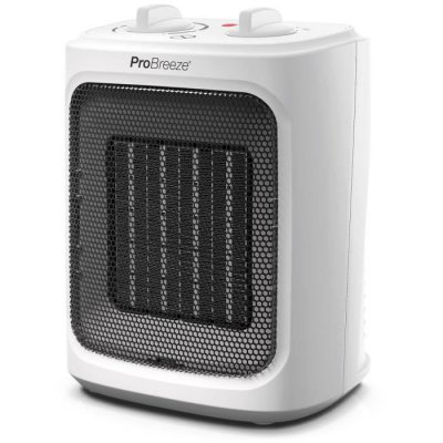 PRO BREEZE Mini Radiateur C&eacute;ramique 2000W, 3 Niveaux de Puissance 