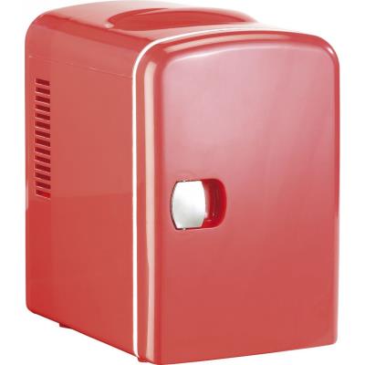 ROSENSTEIN & SOHNE Mini r&eacute;frig&eacute;rateur 2 en 1 avec prise 12 230 V rouge