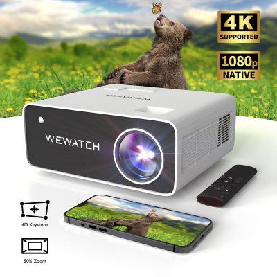  Mini Vid&eacute;oprojecteurs Portables V10 - WiFi Bluetooth