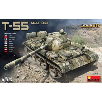  MiniArt mod&eacute;lisme T-55 Mod. Kit int&eacute;rieur 1963, 37018