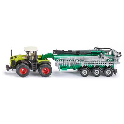 SIKU Miniature agricole  Claas Xeron + trailer spreader- 1/87 - Miniat