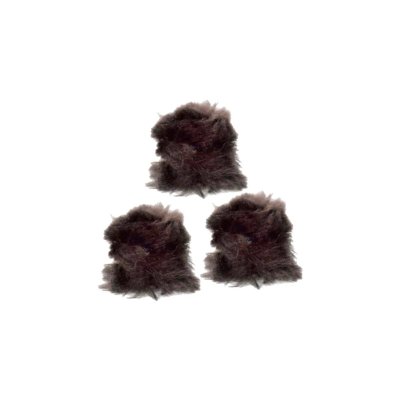 RODE MINIFUR-HS1 Bonnette anti vent en fourrure (Lot de 3)