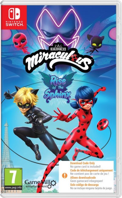 GAMEMILL Miraculous : Rise of the Sphinx (Code in a Box) (SWITCH)