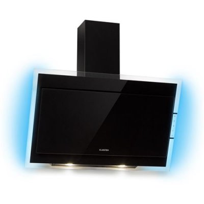 KLARSTEIN Mirage 90 hotte murale aspirante 90cm 550 m&sup3;/h classe a++ - noir