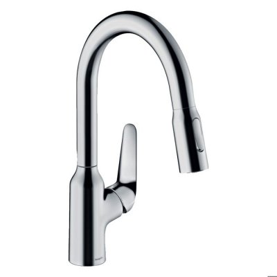 HANSGROHE Mitigeur cuisine douchette extractible 2 jets  Focus M42 