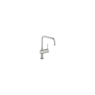 GROHE Mitigeur d'&eacute;vier supersteel bec en u minta 32488dc0 