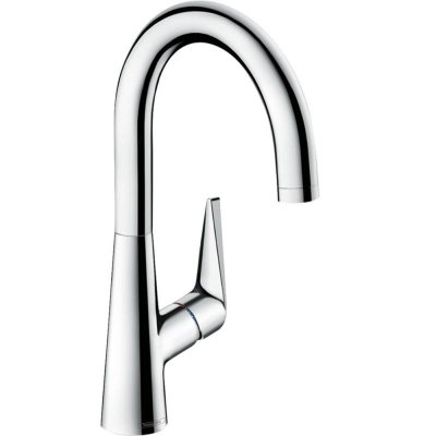 HANSGROHE Mitigeur de cuisine 220, 1 jet chrom&eacute;  
