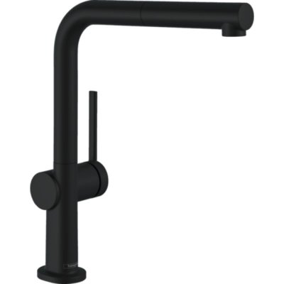 HANSGROHE Mitigeur de cuisine avec douchette noir  Talis m54