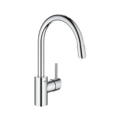 GROHE Mitigeur &eacute;vier avec douchette CONCETTO bec haut chrom&eacute;