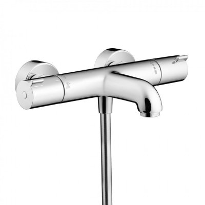 HANSGROHE Mitigeur thermostatique de baignoire chrom&eacute; brillant,  Myfox