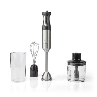 NEDIS Mixeur plongeant 800 watts Acier inoxydable