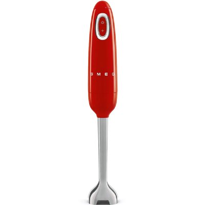 SMEG Mixeur plongeant - Ann&eacute;es 50 - Rouge - HBF11RDEU