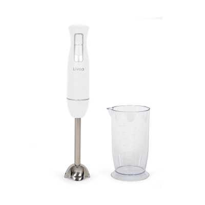 LIVOO Mixeur plongeant avec bol Blanc
