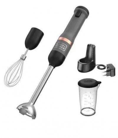 BLACK ET DECKER Mixeur plongeant BCKM1012KG-QW - Gris 