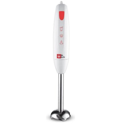  Mixeur plongeant mr knife mrhb 1980 200w mode turbo / lame en acier inoxydable