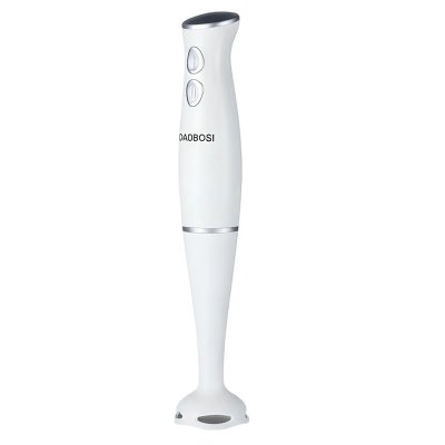 AVIZAR Mixeur Plongeant Multifonction 300w Avec Lame En Acier Inoxydable Blanc