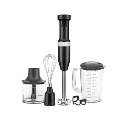 KITCHENAID Mixeur plongeant sans fil  5KHBV83EBM 180 W Noir