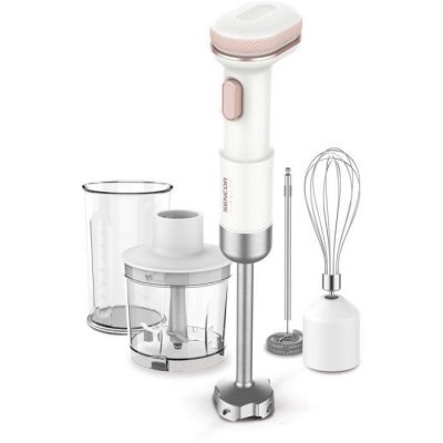SENCOR Mixeur plongeant -  - shb 9130wh - 11,1 v - r&eacute;cipients 500 et 700 ml - blanc