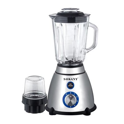 SOKANY Mixeur -  - SK-03031 - 800W - 1.5L - 2-en-1 avec Moulin &agrave; Caf&eacute;