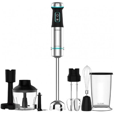 CECOTEC Mixeurs plongeant power titanblack 1200 xl perfectcream&crush