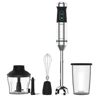 CECOTEC Mixeurs plongeant power titanblack 1500 xl cream&crush