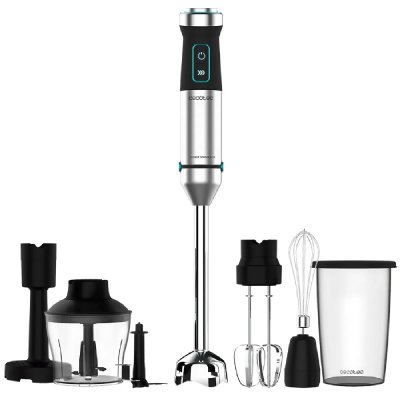 CECOTEC Mixeurs plongeant power titanblack 1500 xl perfectcream&crush