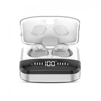  MIXX AUDIO - Ecouteurs sans fil Streambuds Ultra Dots Blanc argent&eacute; 