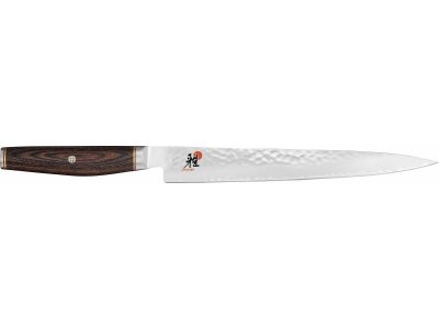  Miyabi 340782410 Sujihiki 240 6000 MCT, Acier, Brun, 37 x 6 x 3 cm