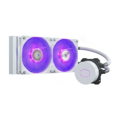 COOLER MASTER Ml240l v2 rgb white edition wasserk&uuml;hlung - 240mm MLW-D24M-A18PC-RW