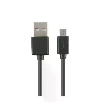 KSIX Mobile Tech - C&acirc;ble USB - Micro-USB Type B (M) pour USB (M) - 1 m - noir