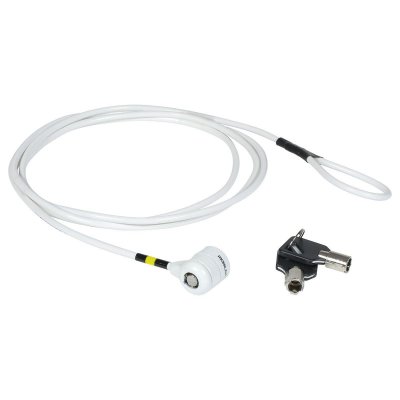 MOBILIS  Corporate Key - C&acirc;ble de s&eacute;curit&eacute; - Blanc - 1.8 m