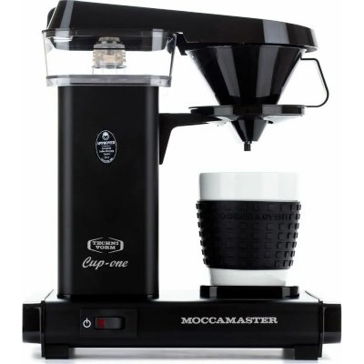 MOCCAMASTER  Cafeti&egrave;re &Agrave; Filtre Cafeti&egrave;re Filtre Cupone Couleur : Noir Mat
