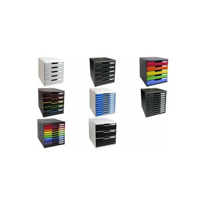 EXACOMPTA Modulo A4 5 tiroirs -  - Noir - 301414D