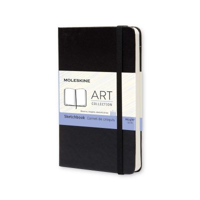 MOLESKINE  Sketchbook Black Pocket Notebook - 8883701054 by 