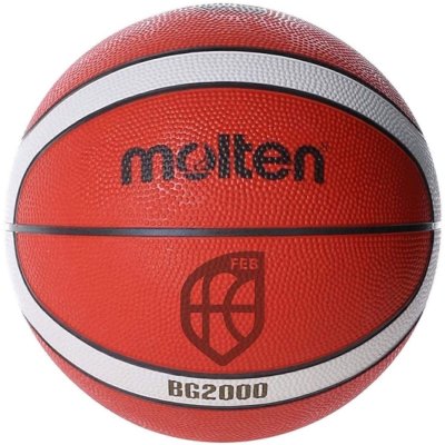 MOLTEN  B3G2000 Ballon de Basketball Orange/Ivoire 3