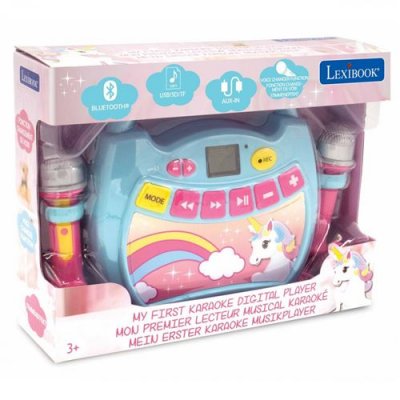 LEXIBOOK Mon 1er lecteur musical karaok&eacute; Licorne