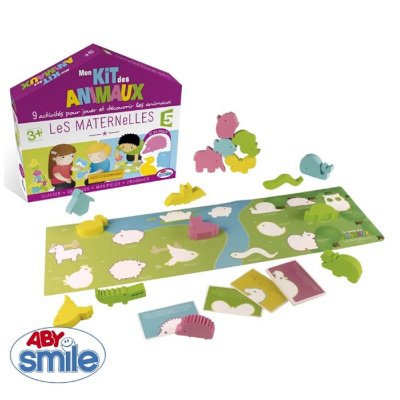ABYSSE Mon kit des animaux : Les Maternelles