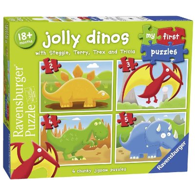 ALPEXE Mon Premier Puzzle Progressif Dinosaures