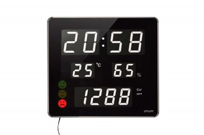 Moniteur d'air Orium Horloge Quaelis 18 Mesureur de CO2