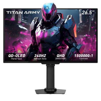 TITAN ARMY Moniteur de jeu  G2785S Flata 16:9 QD-OLED QHD 240 Hz