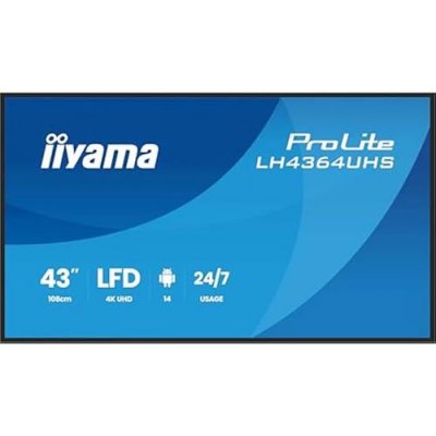 IIYAMA Moniteur  LH4364UHS-B1AG 43 4K Ultra HD - Neuf