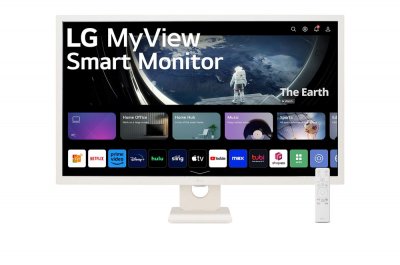 LG Moniteur intelligent  MyView 32SR50F-W 31,5"" LED IPS FullHD