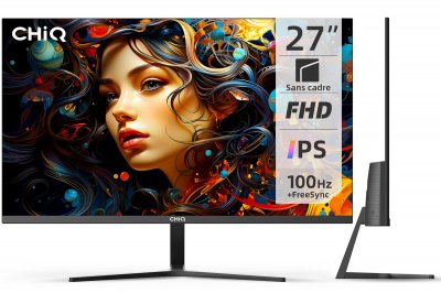 CHIQ Moniteur PC -  - 27F650R  -&Eacute;cran PC -27 - 100Hz - FHD (1920 x 1080) - IPS