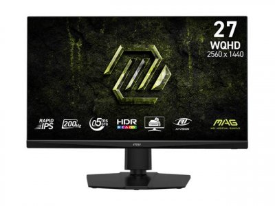 MSI Monitor  MAG 272QPF E20 27 WQHD 200Hz Rapid IPS HDR Adaptive-Sync 0 5ms