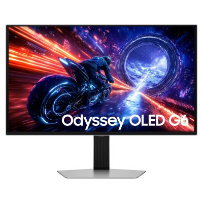 SAMSUNG Monitor  27"" Odyssey G6 G60SF QHD 500Hz OLED Silver