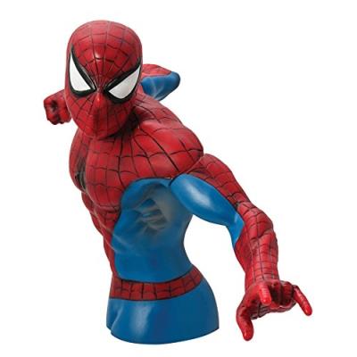 MONOGRAM  Bust Fighting 18 Cm Spiderman Piggy Bank Rouge