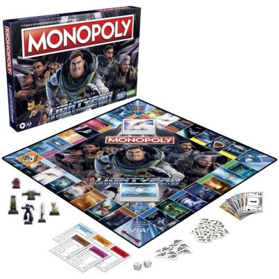 HASBRO Monopoly Buzz L'eclair  Multicolore