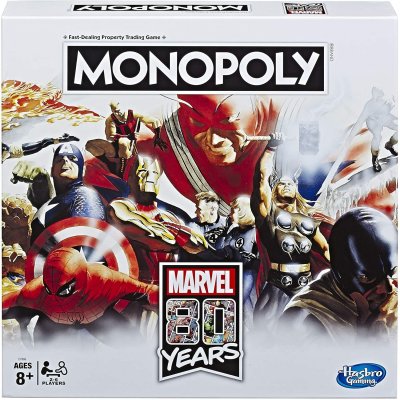 HASBRO GAMING Monopoly - Marvel 80 Ans
